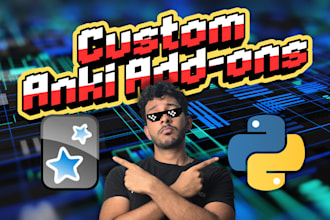 create custom anki addons