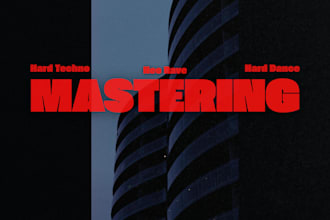 master your hard techno track