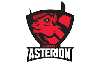 create powerful logo for a new e sports organization