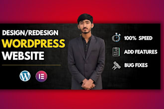build wordpress website, business website,wordpress website
