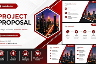 design powerpoint presentation, pitch deck, google slides, proposal powerpoint