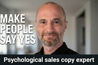 write high converting startup sales and fundraising copy
