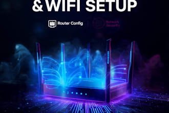 set up and configure your network, router, or wifi for optimal performance