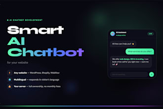 build a custom ai chatbot for your website