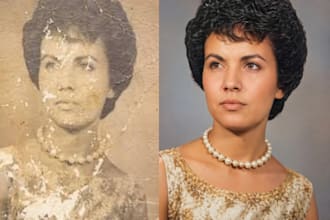restore old photos, repair damaged images, and colorize pics