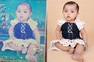 restore old photos, repair damaged images, and colorize pics