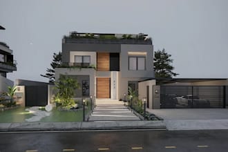 renovate 3d exterior apartments render, outdoor living room,garden design 3dsmax