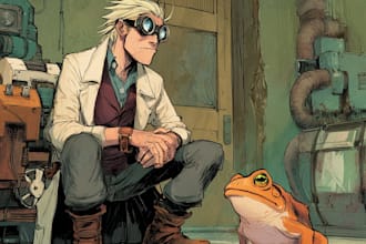 turn your story into amazing comic illustrations