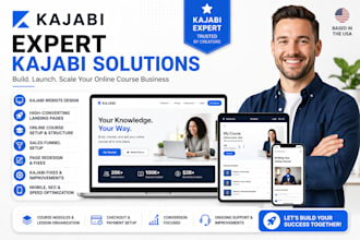 setup kajabi leadpages online course kajabi website landing page design redesign