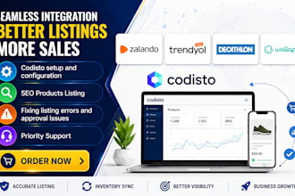 do codisto integration for zalando trendyol decathlon wallapop product listing