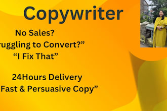 write high converting copy that will boost sales