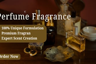 formulate perfume, fragrance oil blend, cologne, attar and unique scents