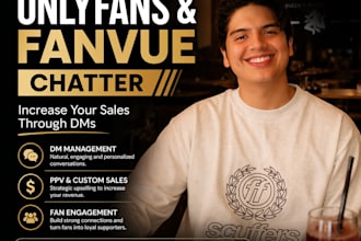 be your onlyfans, fansly and fanvue chatter
