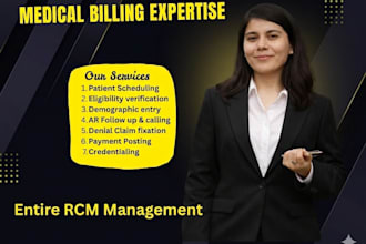 professional rcm manager for healthcare providers