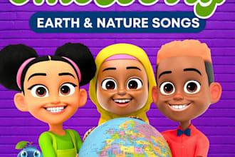 write and produce songs for kids content