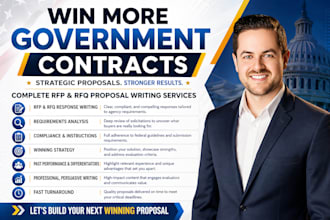 write government contract proposals for federal contracts