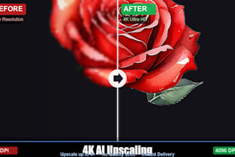 upscale and enhance your images to 4k 8k using ai