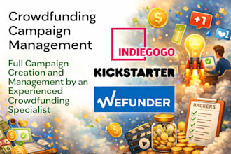do crowdfunding campaign promotion on gofundme indiegogo