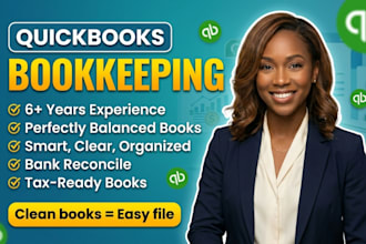 do setup, cleanup, catchup bookkeeping in quickbooks online