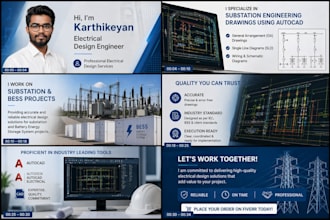do autocad electrical drawings for substation layouts and sld