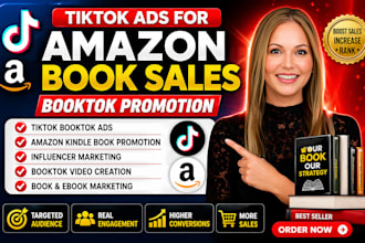viral booktok promotion tiktok video amazon kindle ebook promotion booktoks ads