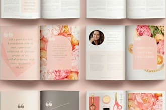do canva  workbook design journal design canva book layout design lead magnet