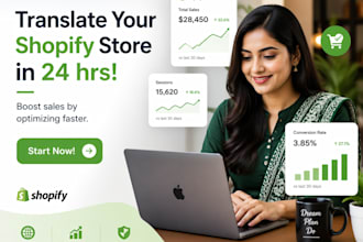 translate your shopify store in any language in 24 hrs