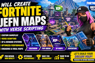 create viral fortnite uefn creative maps with verse scripting