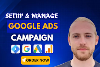 setup and manage your google ads, ga4 ecommerce tracking, and ppc campaigns