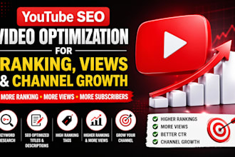 be best youtube video SEO expert for channel promotion