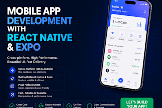 build your app with react native
