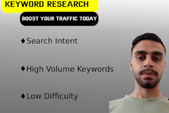 do keyword research and competitor analysis for SEO