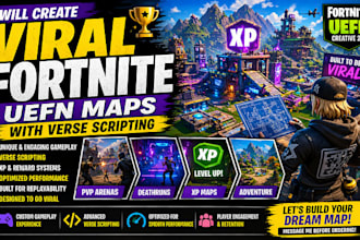 create viral fortnite uefn maps with verse scripting