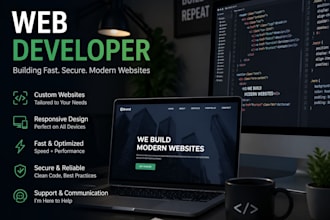 fix HTML CSS javascript bugs and develop websites