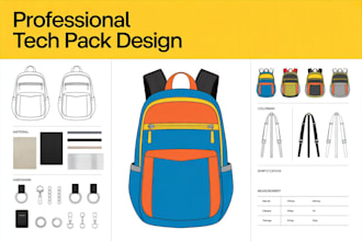 design a unique bag, tech pack, fashion handbag, tote bag, backpack, luggage
