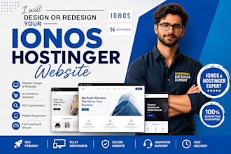 design ionos website redesign hostinger website ionos site SEO and ecommerce
