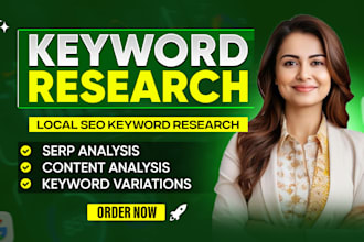 provide local SEO keyword research to boost google rankings