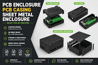 design pcb schematics and professional 3d enclosure models