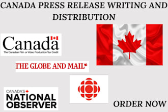 craft and distribute a canadian press release designed for real media visibility