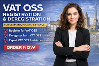 vat oss registration and deregistration for germany, poland, france