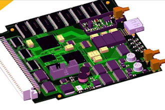automotive pcb engineering, rf circuit pcb board design and circuit schematic