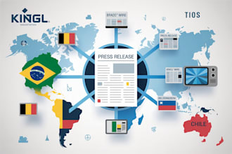 distribute your press release to top brazil belgium and chile via kings wire