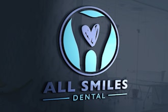 medical, clinic, healthcare, dental logo design