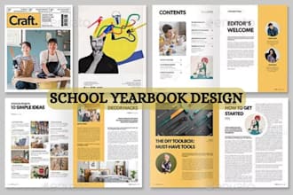 design school yearbook memory book memoir catalog lookbook  tribute book