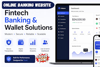 make online wallet and bank websites , banking websites