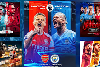 design pro sport flyer, wwe, football, basketball, mma, flyer, banner, poster