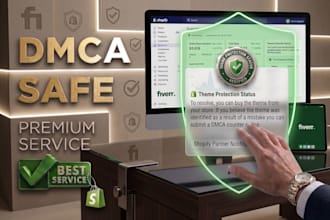 fix shopify theme license dmca issue in seconds