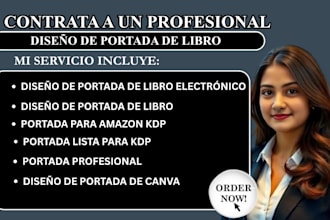 diseÑo de portadas para libros, libros electrÓnicos y KDP