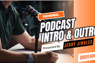 create an energetic catchy business, brand, radio or commercial jingle in 24hour