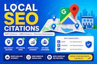 local SEO citations nap citations and directory submissions